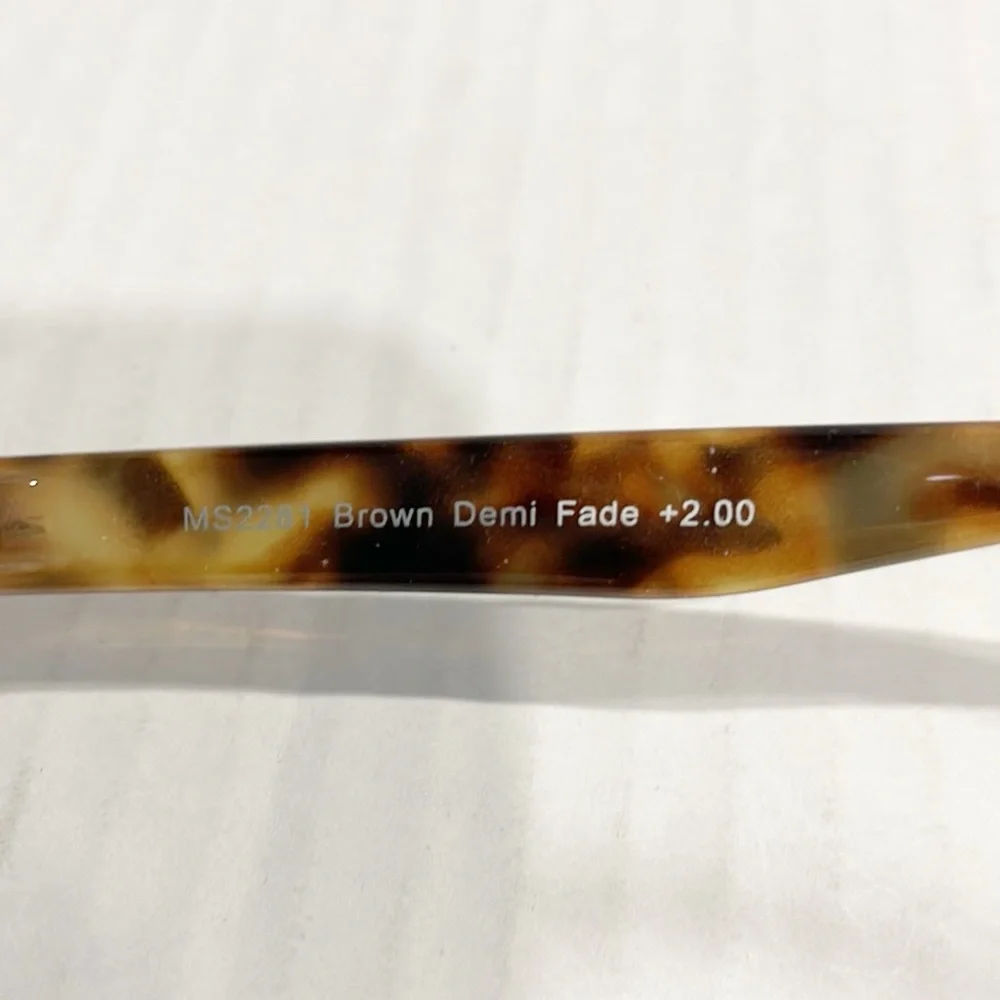 Max Studio‎ Womens Glasses *Frames Only* Brown Demi Fade Tortoiseshell